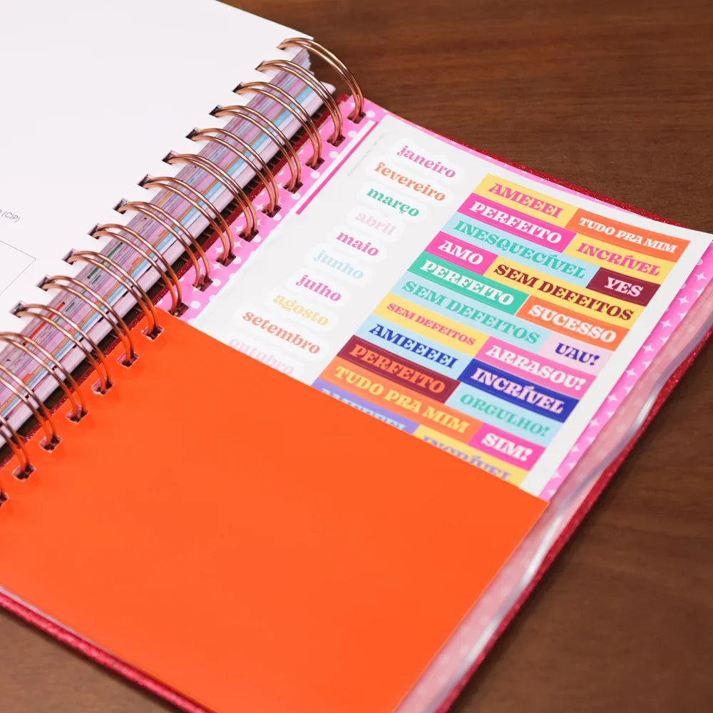 Planner Meu Plano Perfeito Florescer | Capa Dura Coração