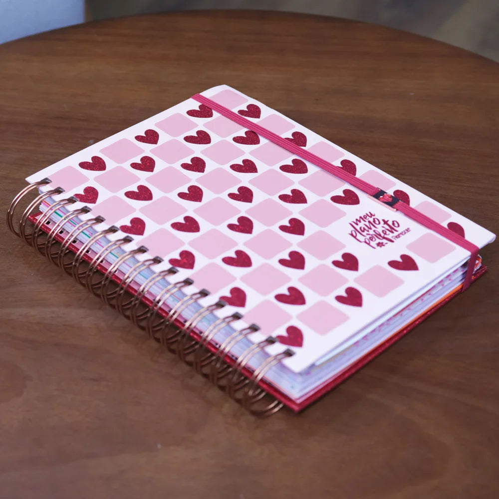 Planner Meu Plano Perfeito Florescer | Capa Dura Coração