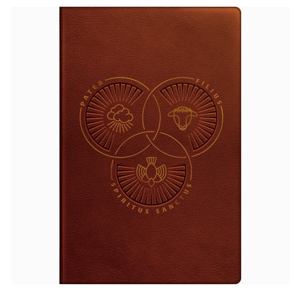 Bíblia Trindade | ARA | Letra Grande | Capa Couro Sintético Marrom