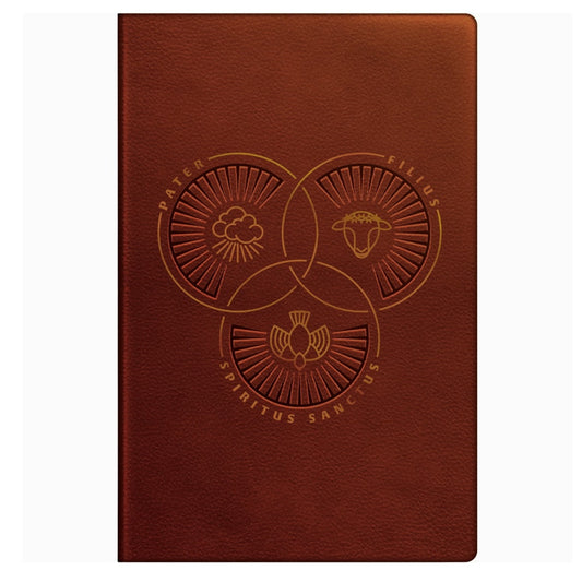 Bíblia Trindade | ARA | Letra Grande | Capa Couro Sintético Marrom