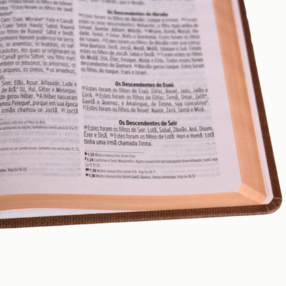 Bíblia Sagrada Marrom | NVI | Capa Dura