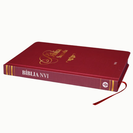Bíblia Sagrada Vinho | NVI | Capa Dura