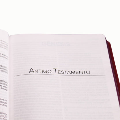 Bíblia Sagrada Vinho | NVI | Capa Dura