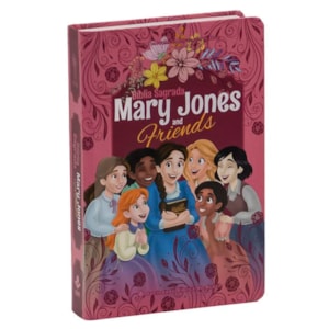 Bíblia Sagrada Mary Jones And Friends | NTLH | Capa Dura Pink