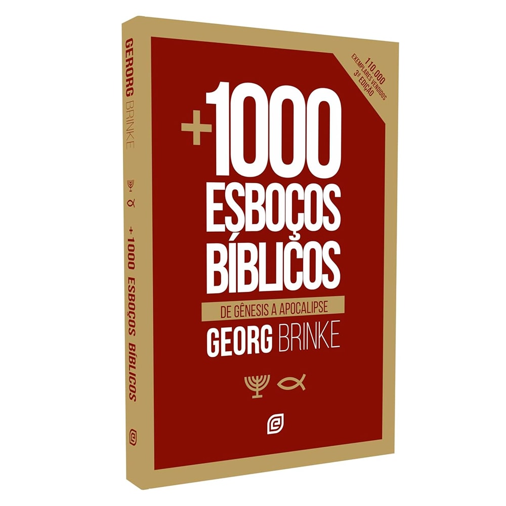 Mais Mil Esboços Bíblicos | Georg Brinke | 3ª Edição