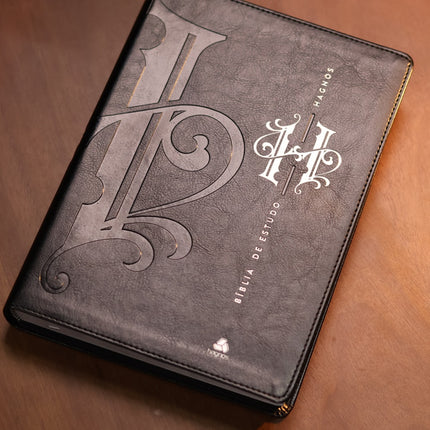 Bíblia de Estudo Hagnos | King James | Capa Luxo Preta