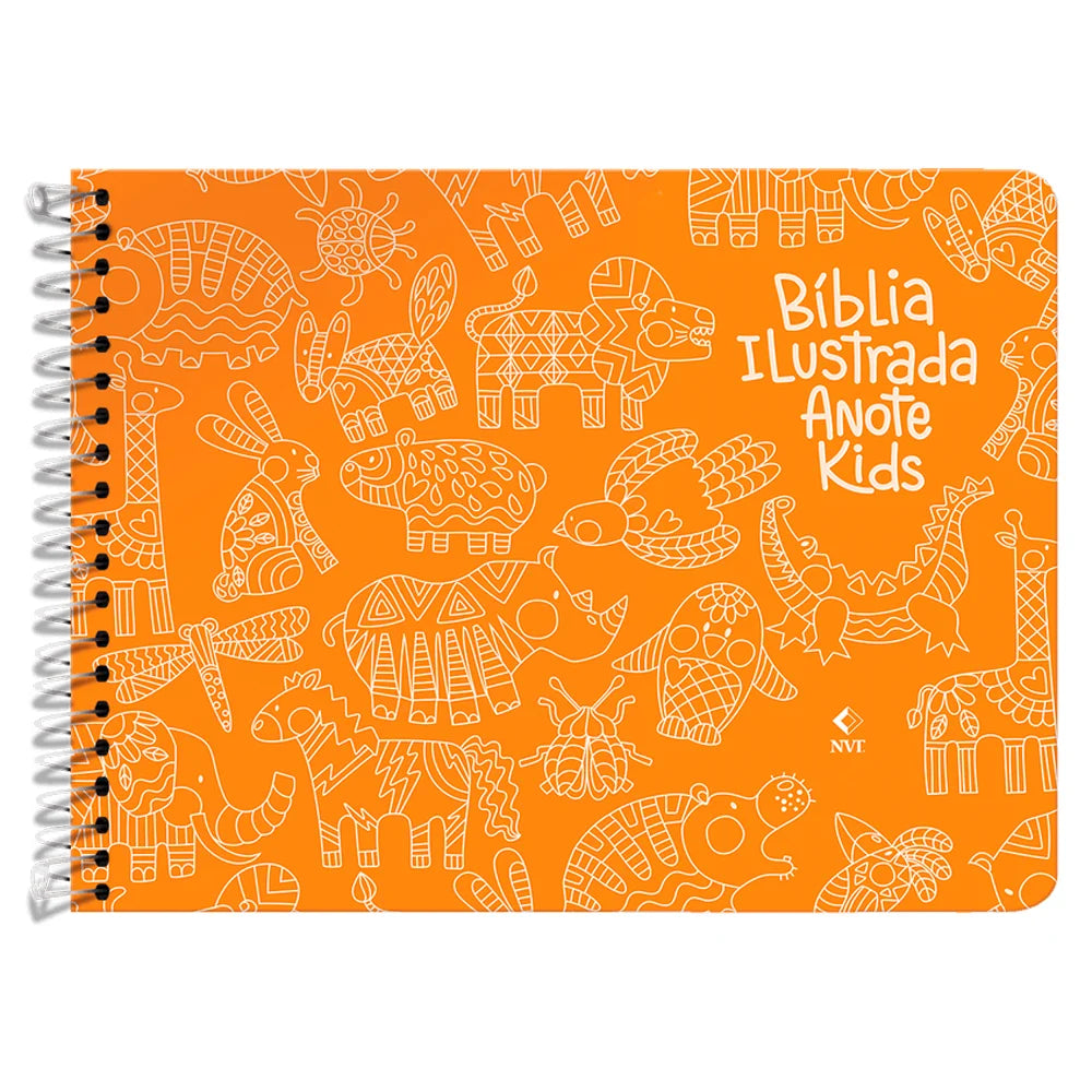 Bíblia Ilustrada Anote Kids | NVT | Letra Normal | Arca de Noé