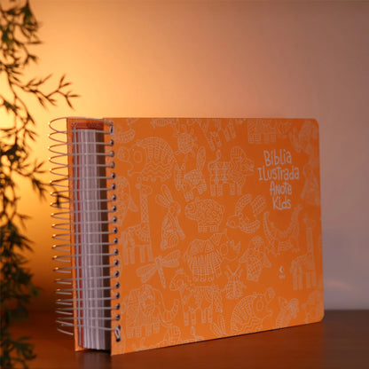 Bíblia Ilustrada Anote Kids | NVT | Letra Normal | Arca de Noé