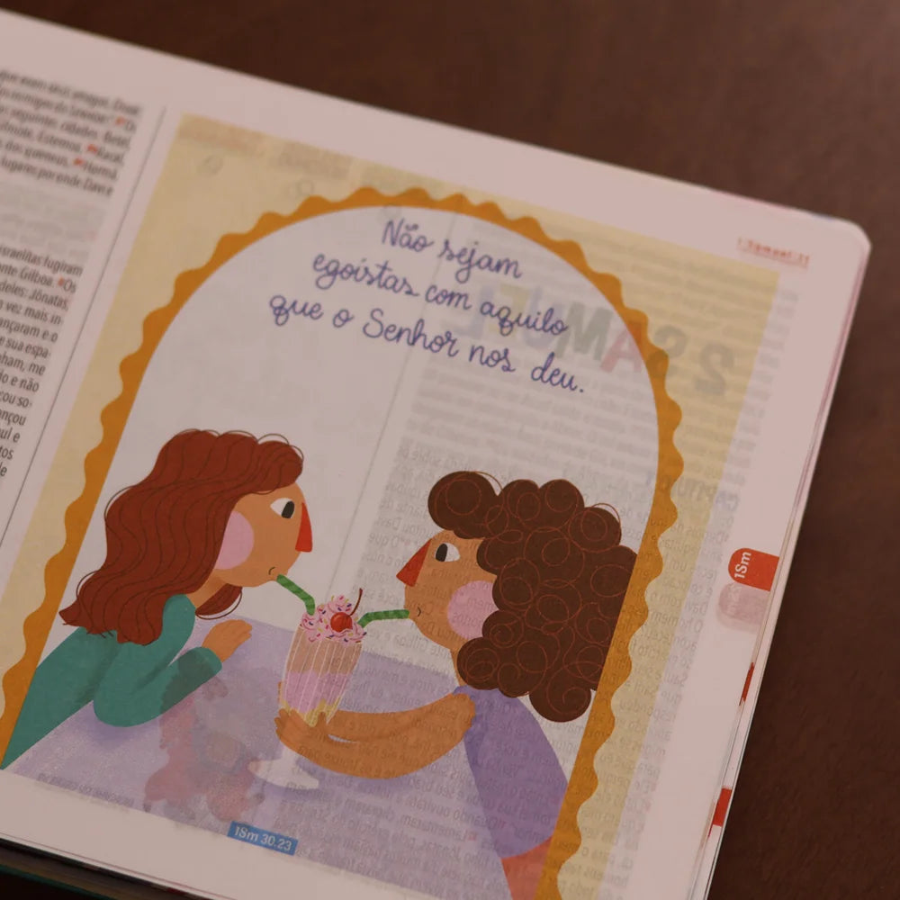 Bíblia Ilustrada Anote Kids | NVT | Letra Normal | Arca de Noé