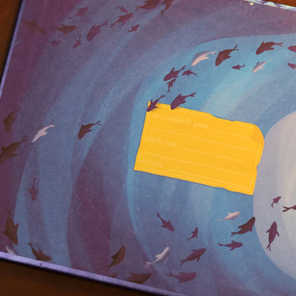 Bíblia Ilustrada Anote Kids | NVT | Capa Dura Peixinhos