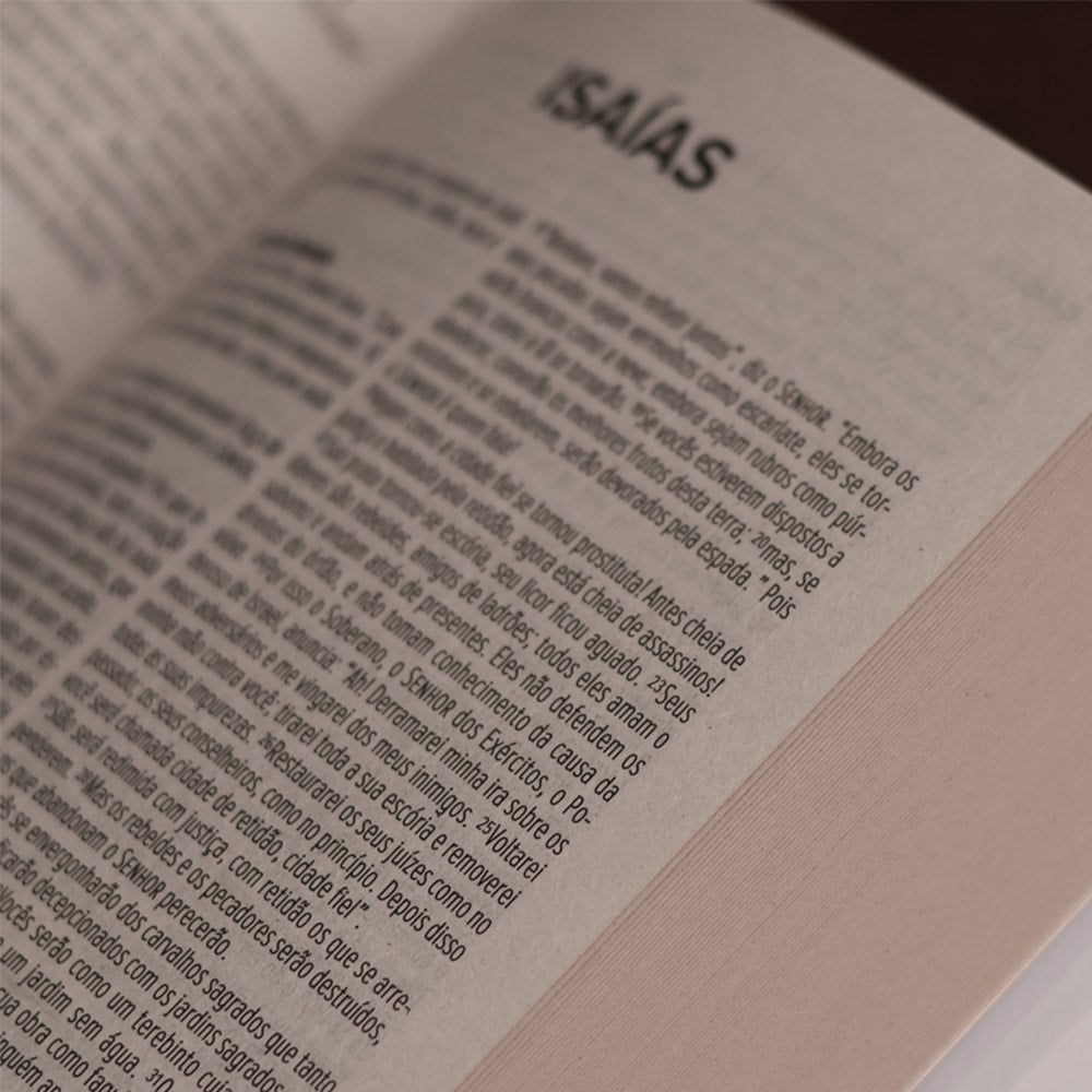 Bíblia Sagrada Miquéias 6 | NVT | Letra Normal | Capa Brochura