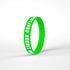Pulseira de Silicone Verde Neon | Toda Língua Confessará