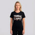 Camiseta Feminina Preta | Mulher Virtuosa | P