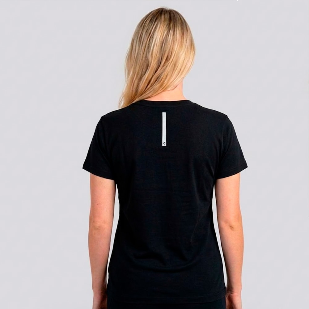 Camiseta Feminina Preta | Mulher Virtuosa | P