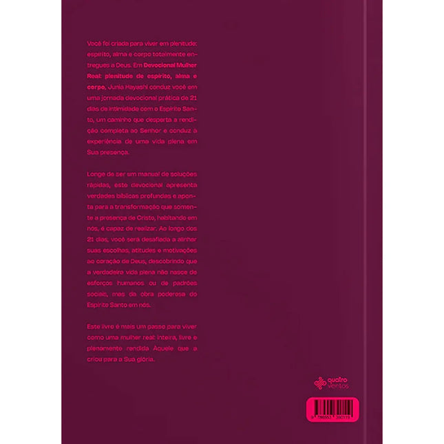 Devocional Mulher Real | Junia Hayashi