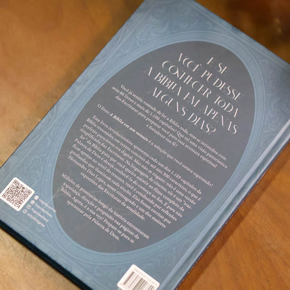 A Bíblia em 1 Minuto | Hernandes Dias Lopes