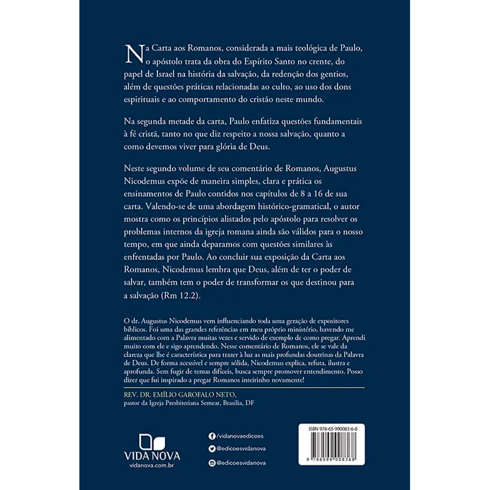 O Poder de Deus Para a Santificação | Augustus Nicodemus