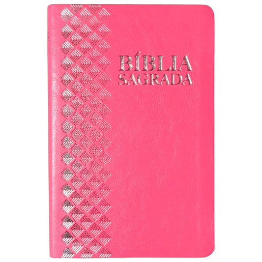 Bíblia Sagrada | ARC | Letra Normal | Capa Luxo Pink