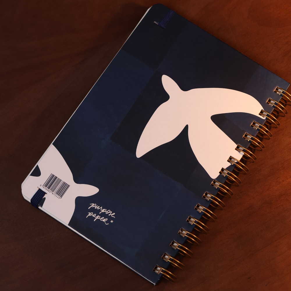 Caderno Espírito | Pássaros | Azul