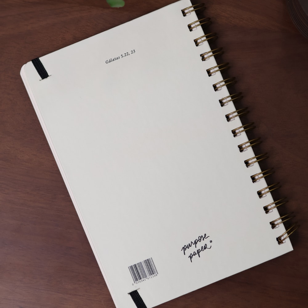 Caderno Fruto do Espírito | Frutos| Bege