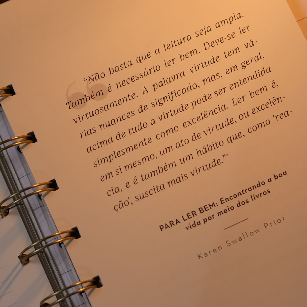 Book Planner | Leitura Proposital | Café
