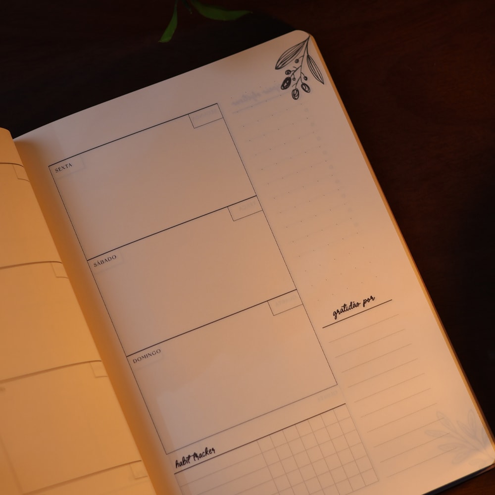 Planner Estações | Rosa Flor