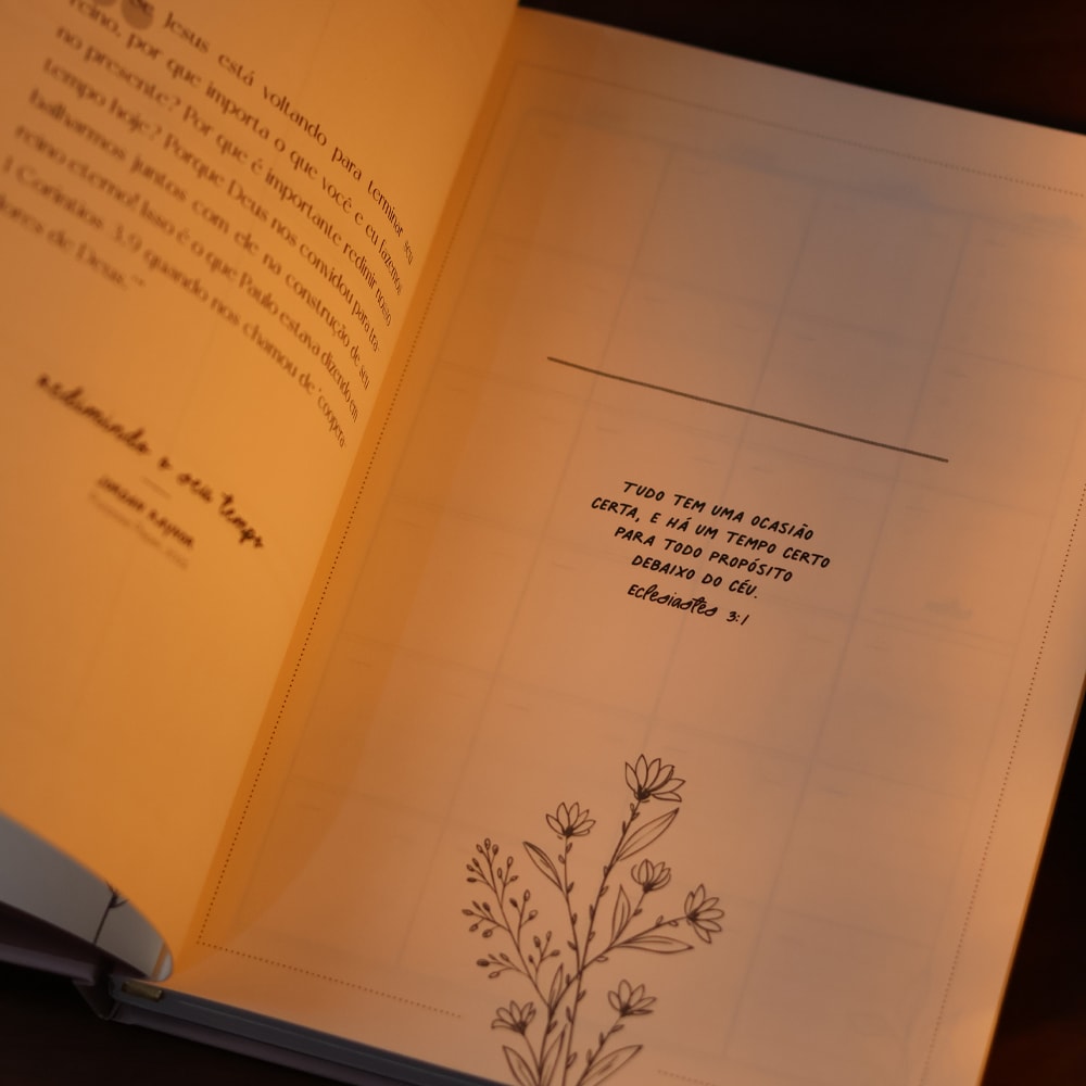 Planner Estações | Rosa Flor