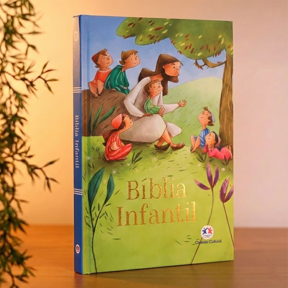 Bíblia Infantil | Capa Almofadada