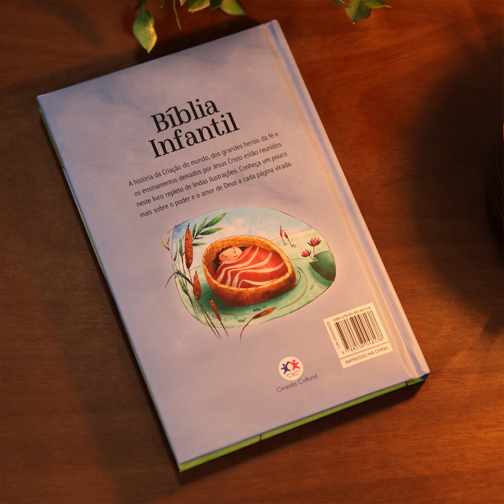 Bíblia Infantil | Capa Almofadada