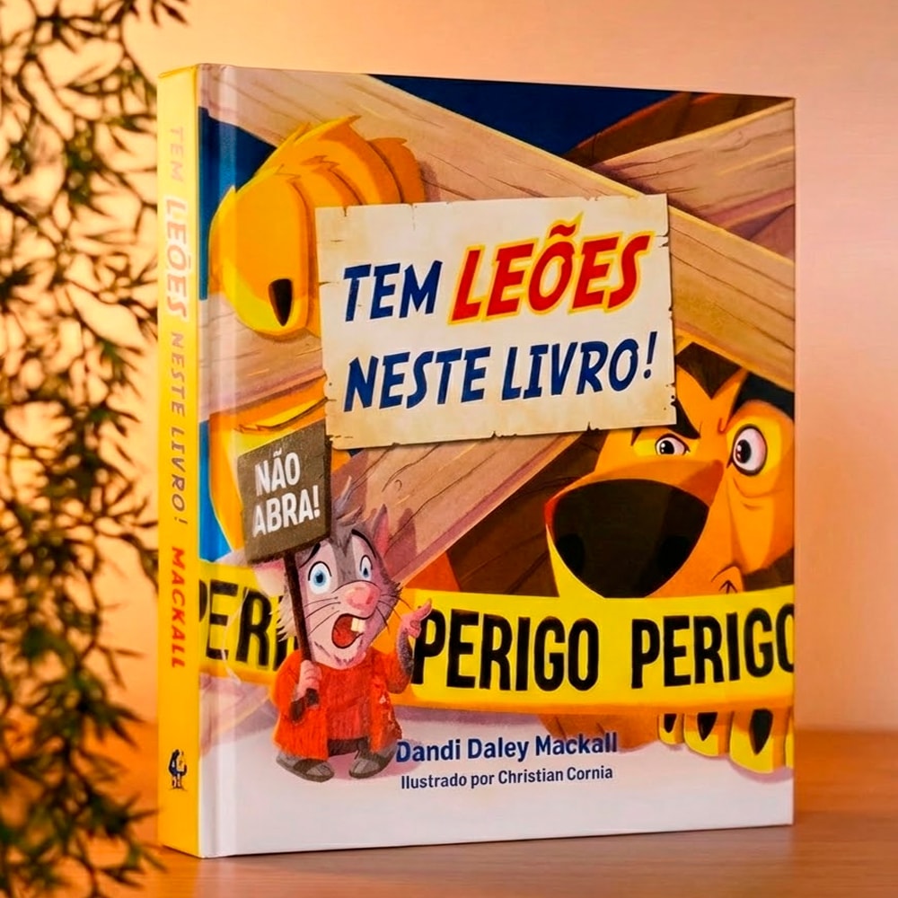 Tem Leões Neste Livro! | Dandi Daley Mackall