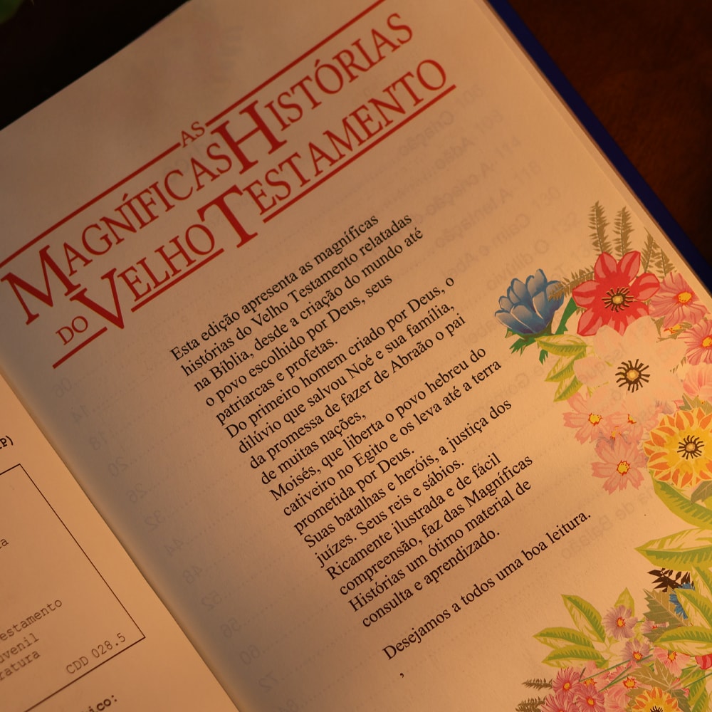 As Magníficas Histórias do Velho e Novo Testamento | Capa Dura