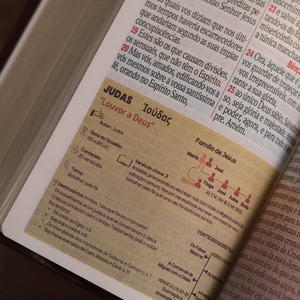 Bíblia Sagrada | Letra Jumbo | ARC | Harpa Avivada e Corinhos | Capa PU Luxo Arabesco Caramelo