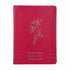 Bíblia Slim | Letra Normal | ARC | C/ Harpa e Corinhos | Capa Premium Luxo Flores Pink