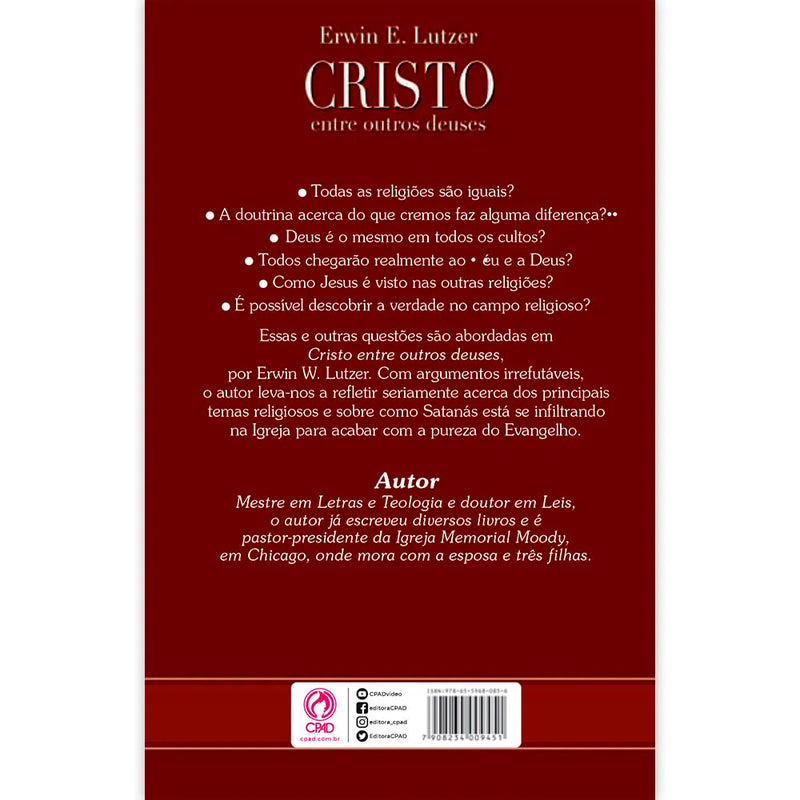 Cristo Entre Outros Deuses | Erwin E. Lutzer