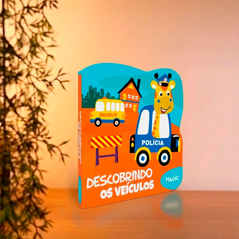 Descobrindo os Veículos | Livros Magic | Cartonado Recortado