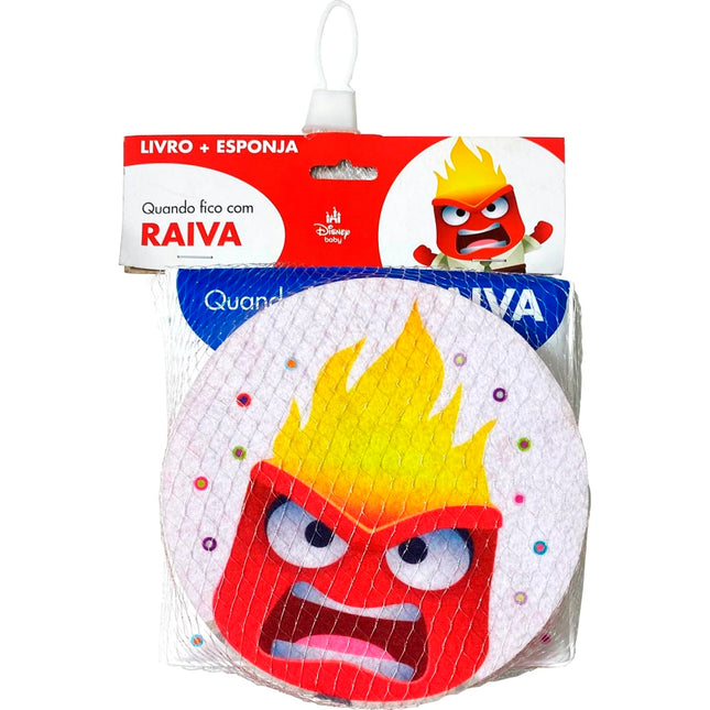 Disney Baby | Quando Fico Com Raiva | Livro + Esponja