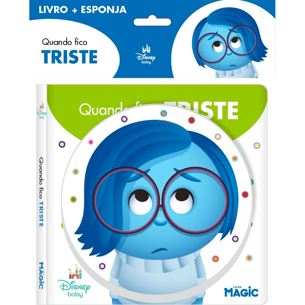 Disney Baby | Quando Fico Triste | Livro + Esponja