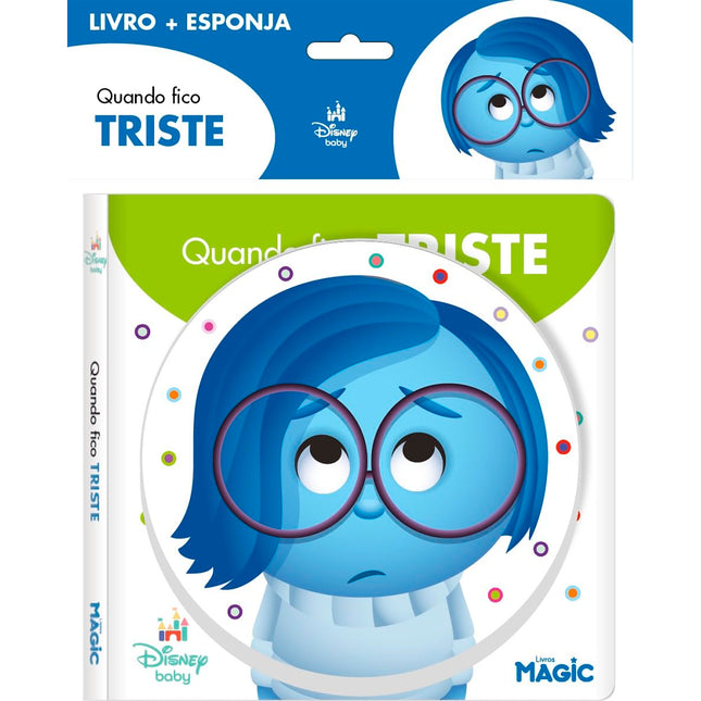 Disney Baby | Quando Fico Triste | Livro + Esponja