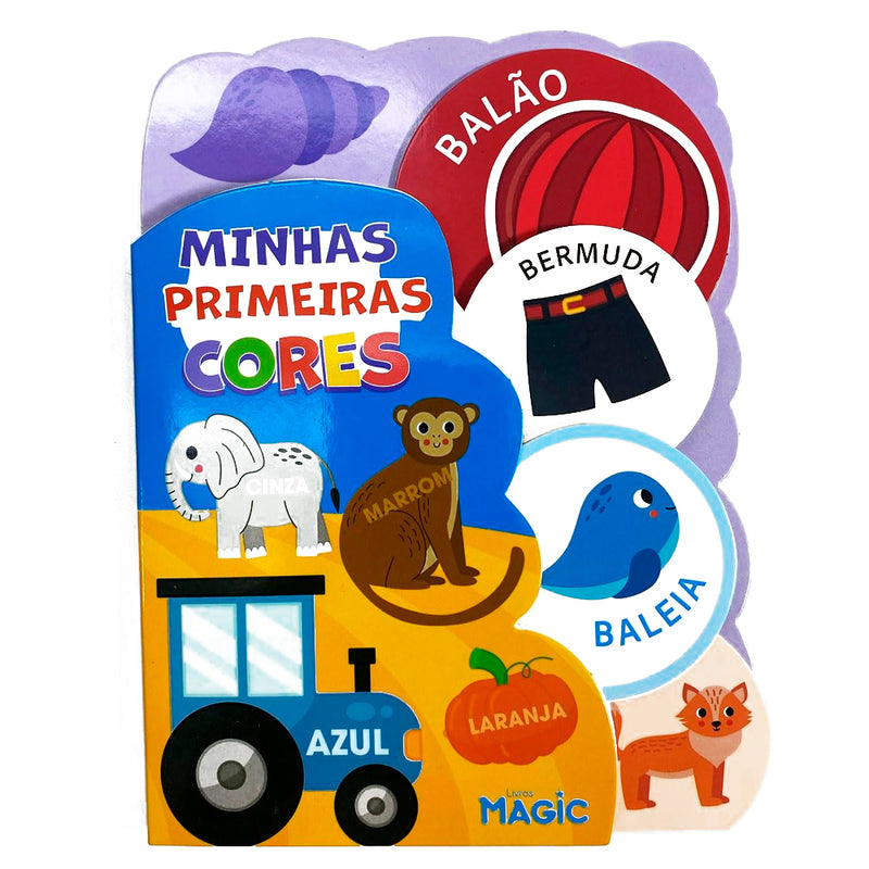 Minhas Primeiras Cores | Livros Magic