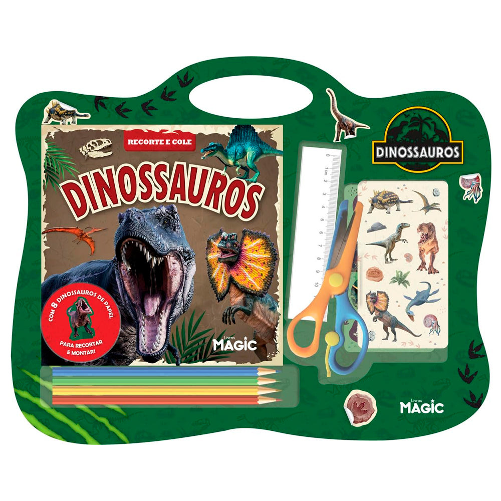 Dinossauros | Recorte e Cole