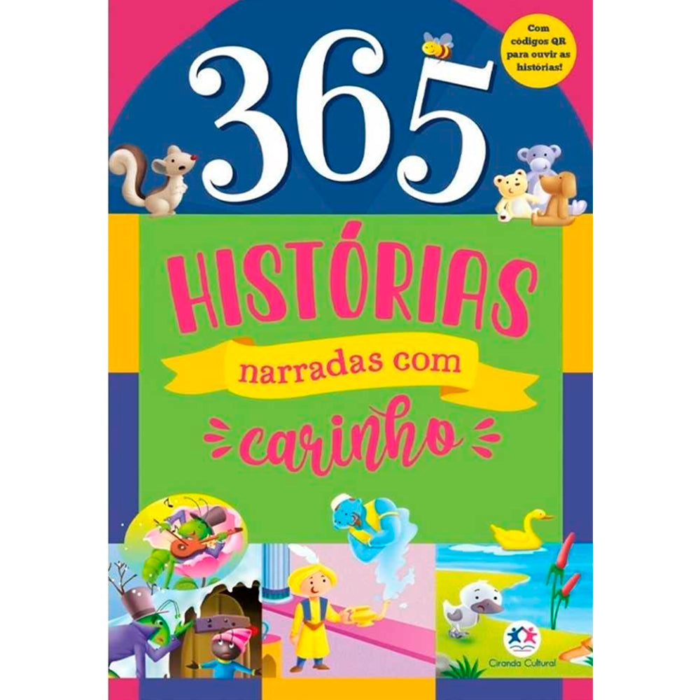 365 Historias narradas com Carinho | Com Códigos QR Para Ouvir as Histórias
