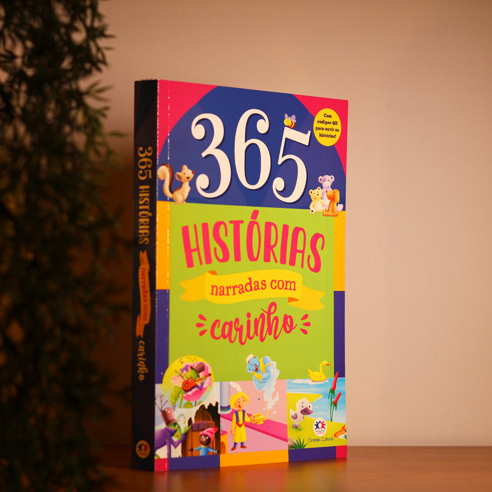 365 Historias narradas com Carinho | Com Códigos QR Para Ouvir as Histórias