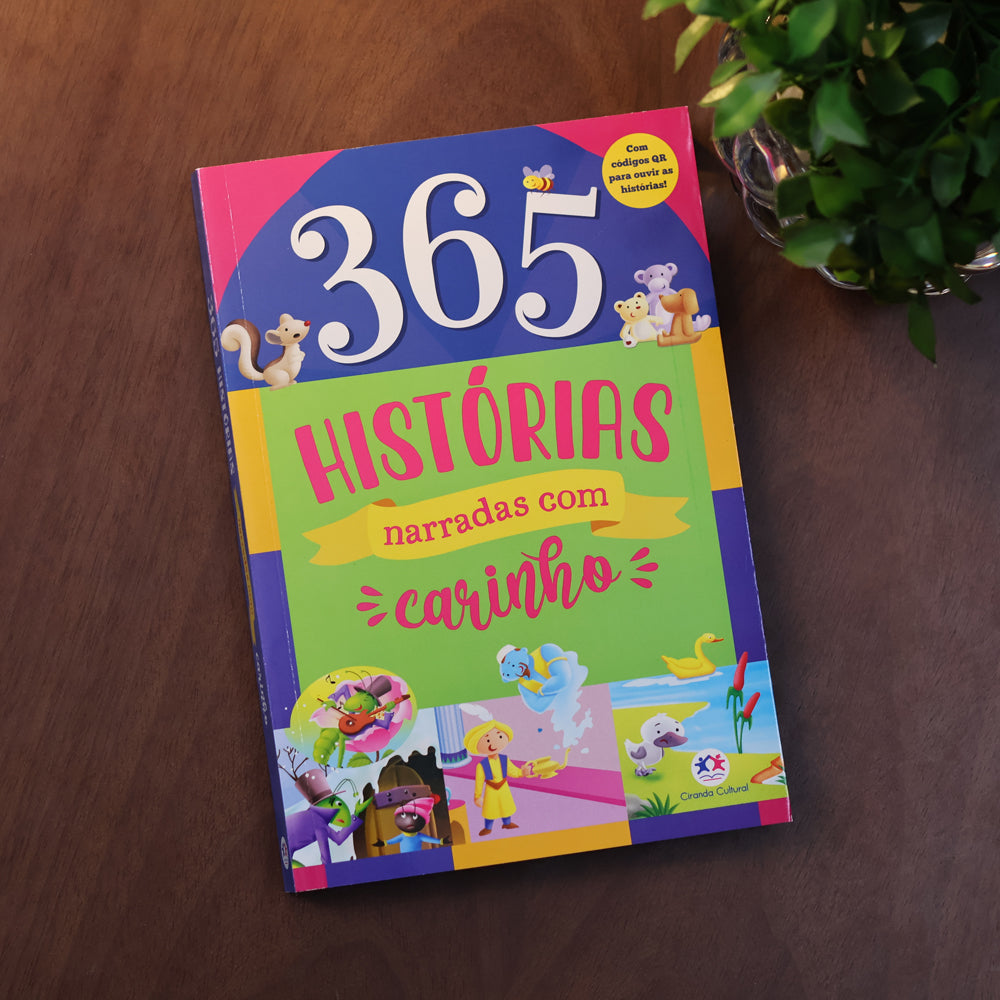 365 Historias narradas com Carinho | Com Códigos QR Para Ouvir as Histórias