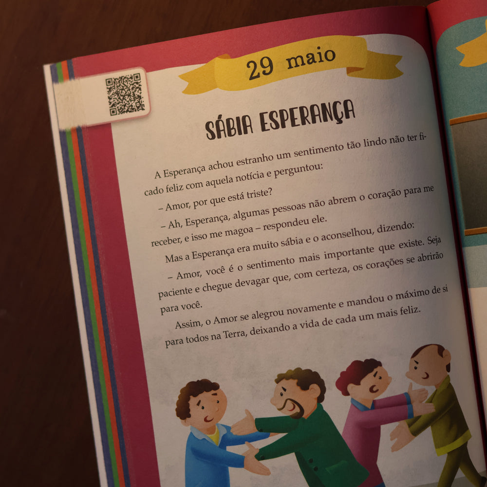 365 Historias narradas com Carinho | Com Códigos QR Para Ouvir as Histórias