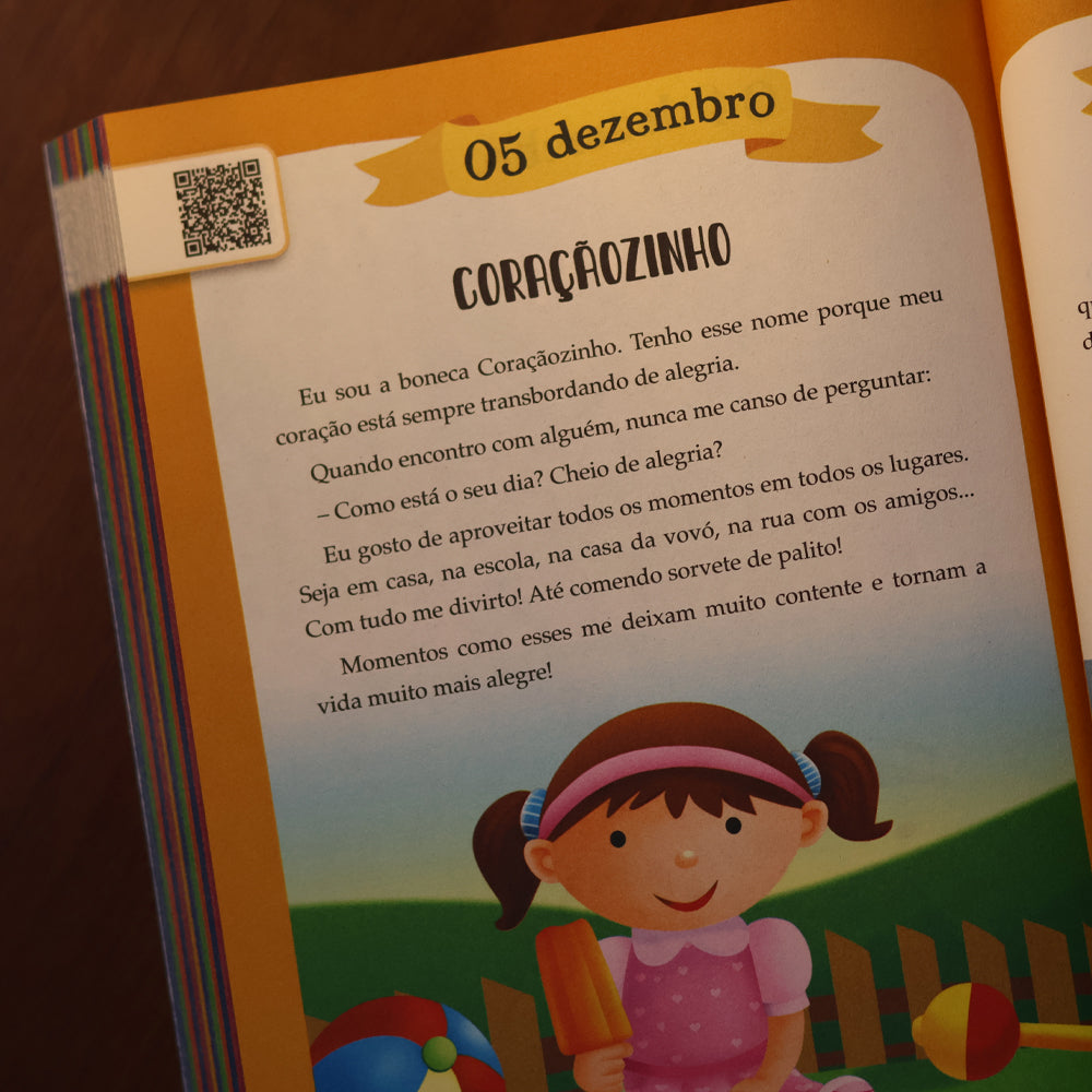 365 Historias narradas com Carinho | Com Códigos QR Para Ouvir as Histórias