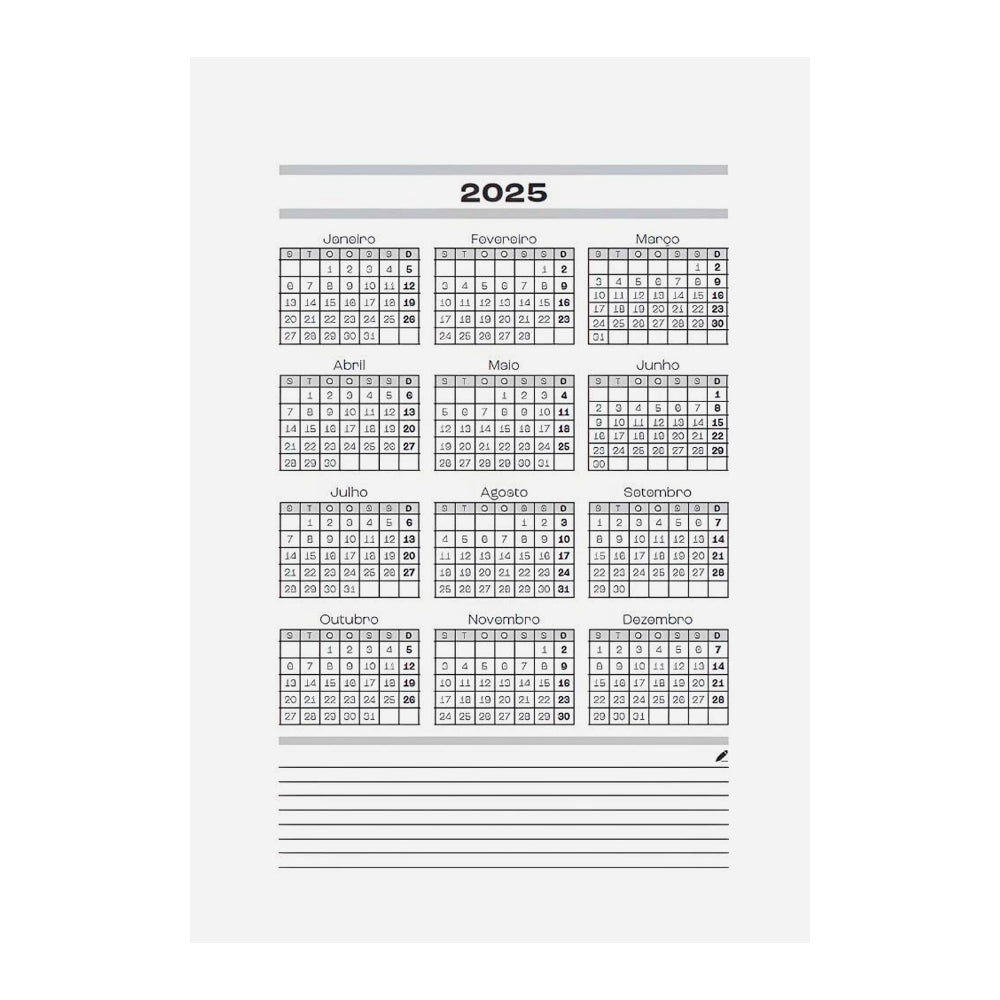 Livro Agenda 2026 | Pássaros
