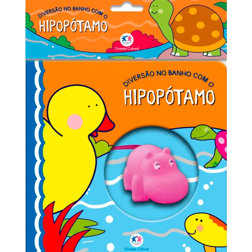 Diversão no Banho com o Hipopótamo