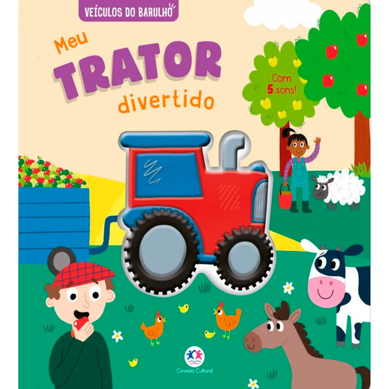 Livro Sonoro | Meu Trator Divertido | Veículos do Barulho