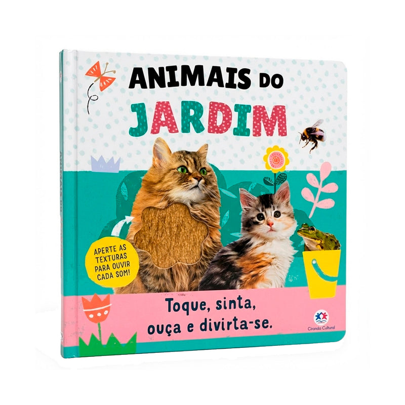 Livro Sonoro | Animais do Jardim