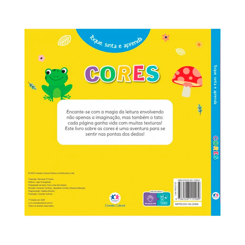 Cores | Toque, Sinta e Aprenda